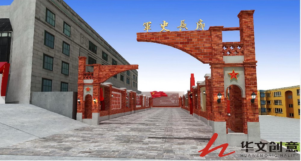 部队展厅设计_展厅效果图_展厅图片